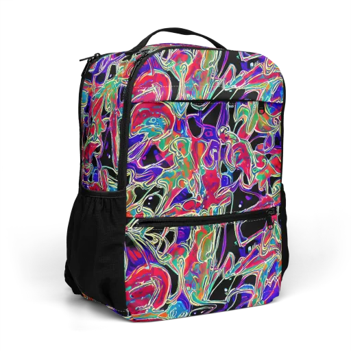 Inkfire Filigree on a Utility Backpack