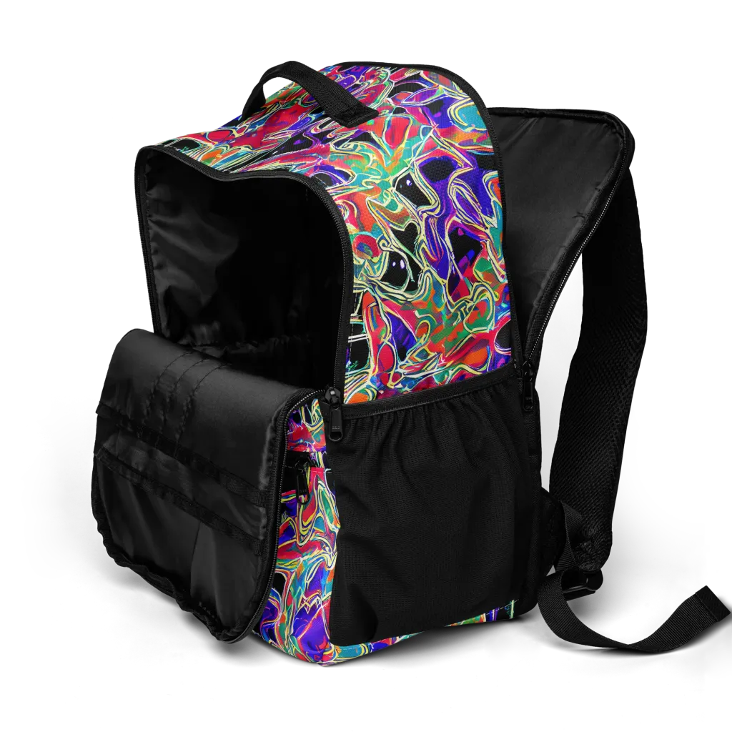 Inkfire Filigree on Utility Backpack — Product details 2