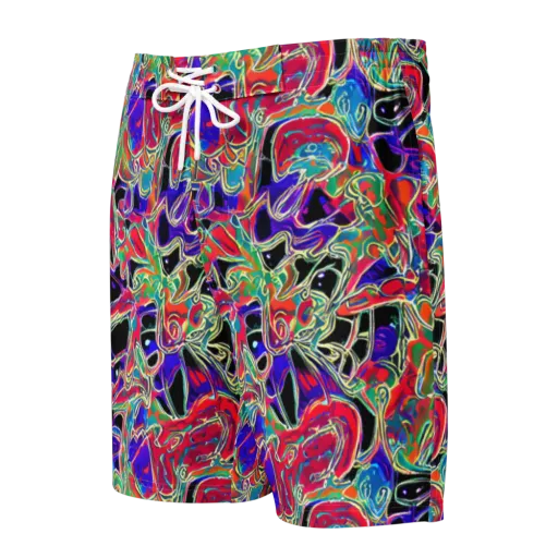 Inkfire Filigree on a Men's Board Shorts