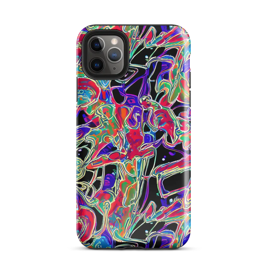 Inkfire Filigree on Tough Case for iPhone® — Front