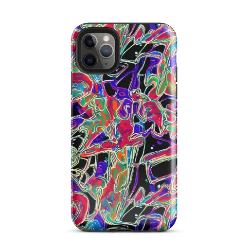 Inkfire Filigree on a Tough Case for iPhone®