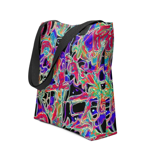 Inkfire Filigree on a Tote Bag