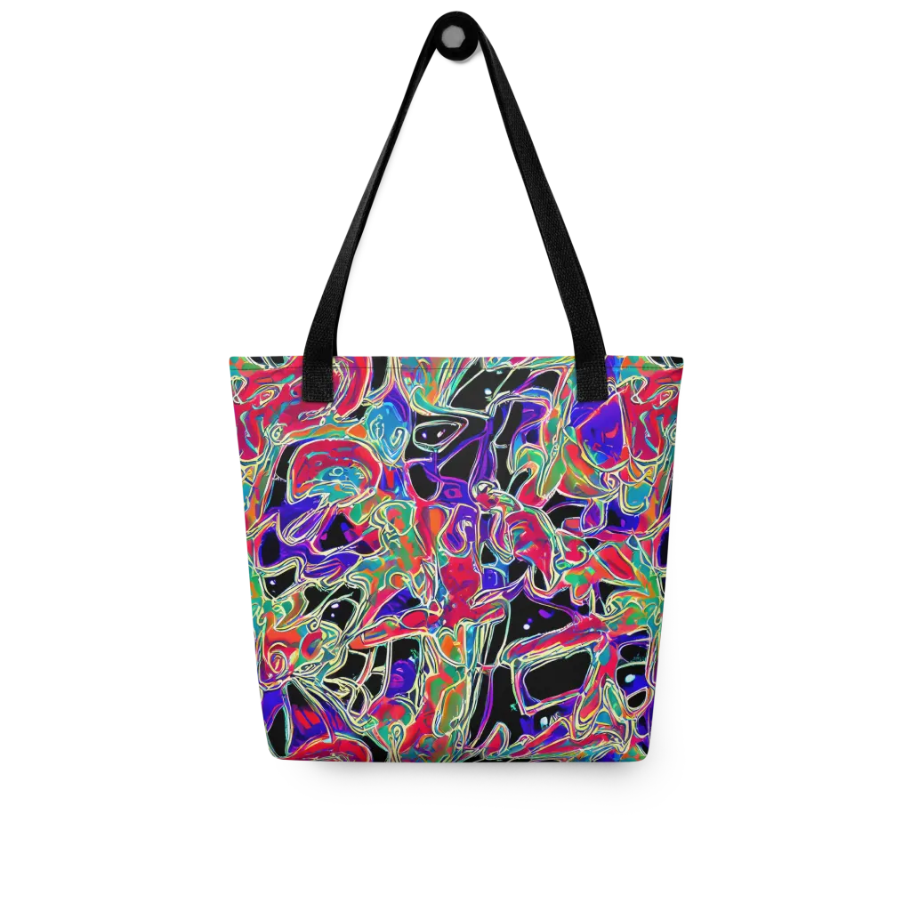 Inkfire Filigree on Tote Bag — Front