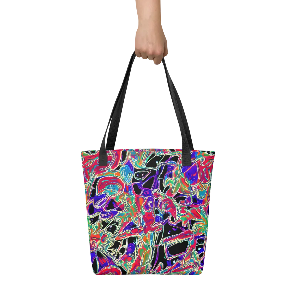 Inkfire Filigree on Tote Bag — Front