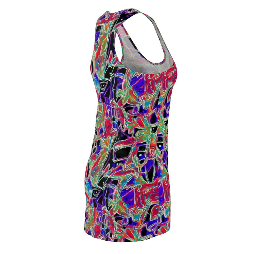 Inkfire Filigree on Racerback Dress — Back Side