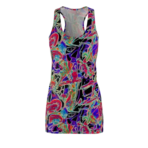 Inkfire Filigree on a Racerback Dress