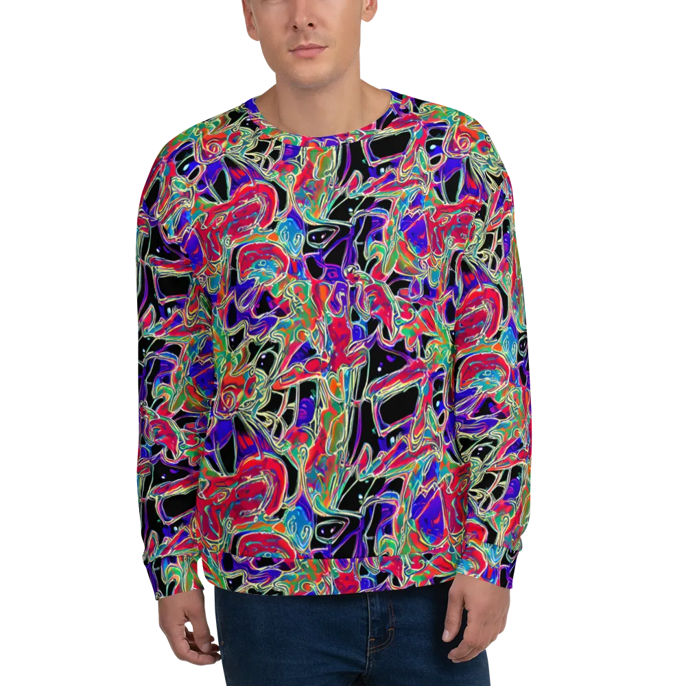 Inkfire Filigree on Sweatshirt — Front