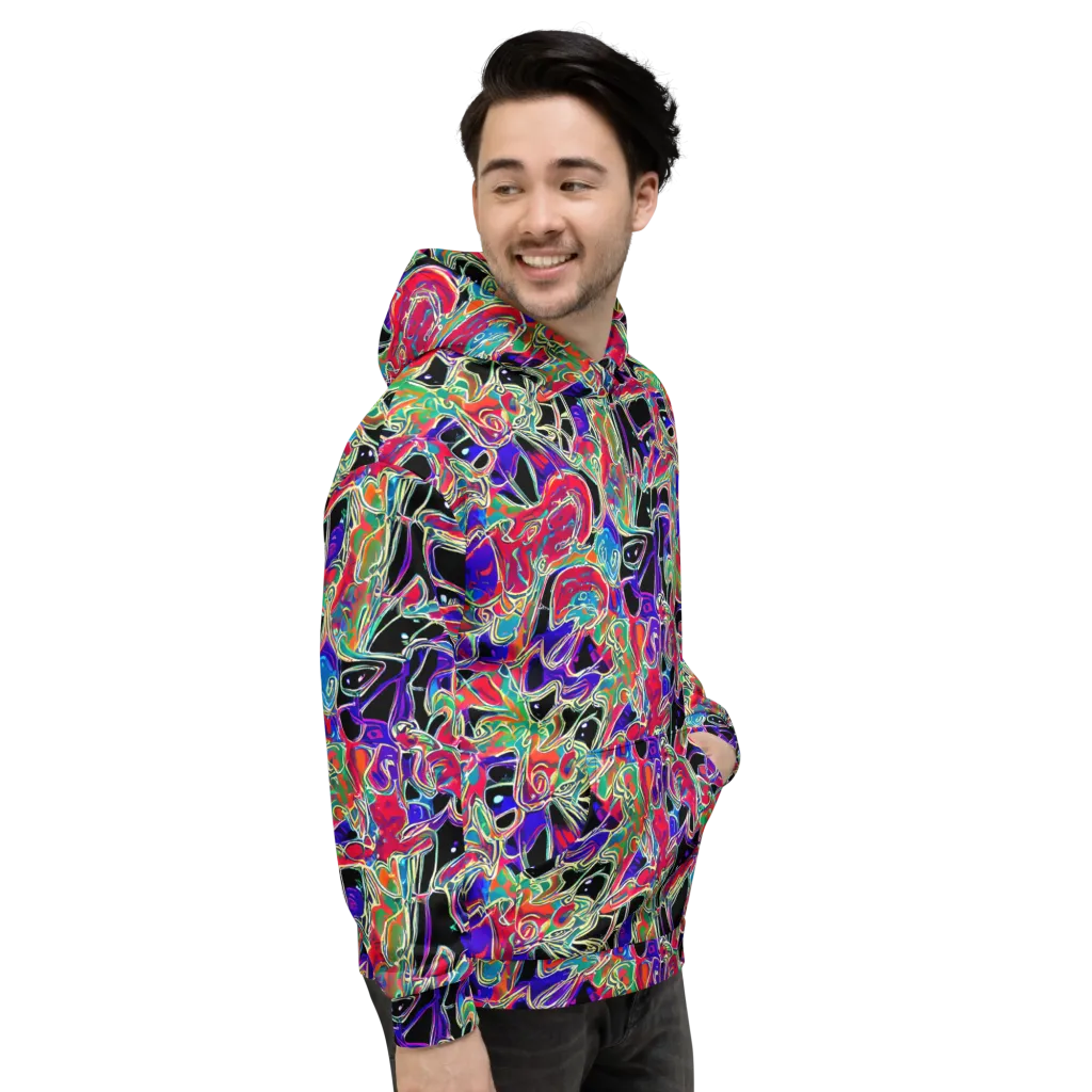 Inkfire Filigree on Hoodie — Right