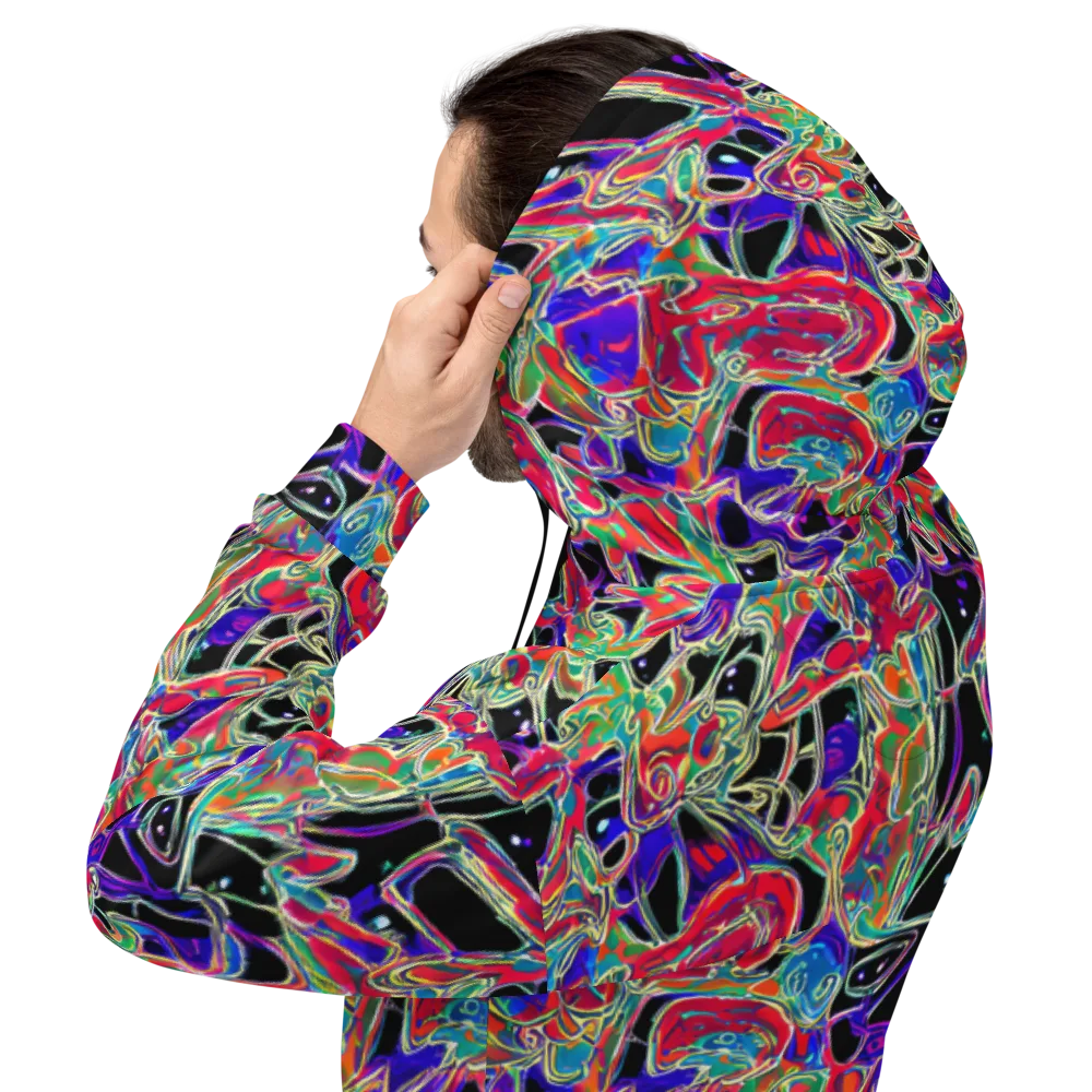 Inkfire Filigree on Hoodie — Back