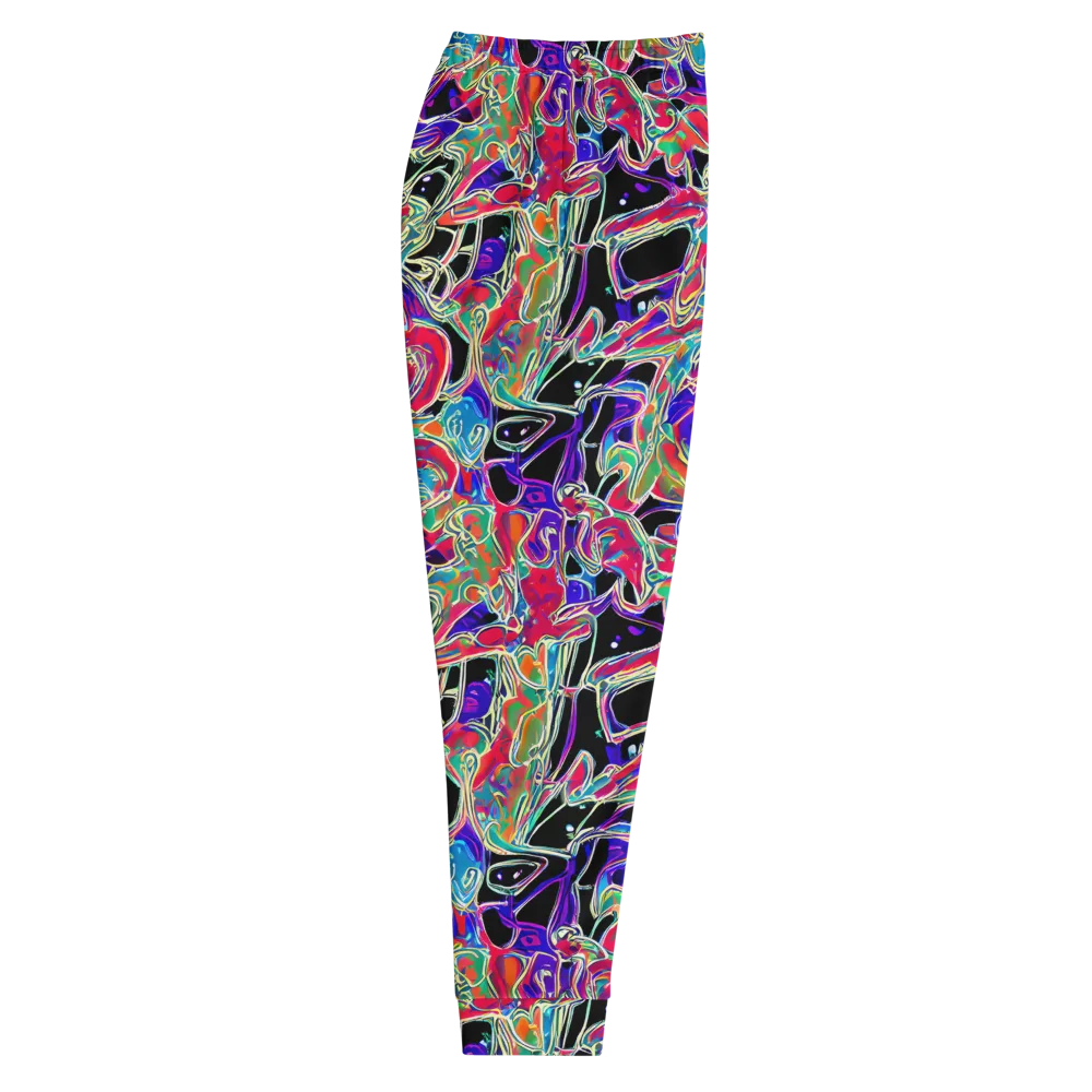 Inkfire Filigree on Men's Joggers — Right