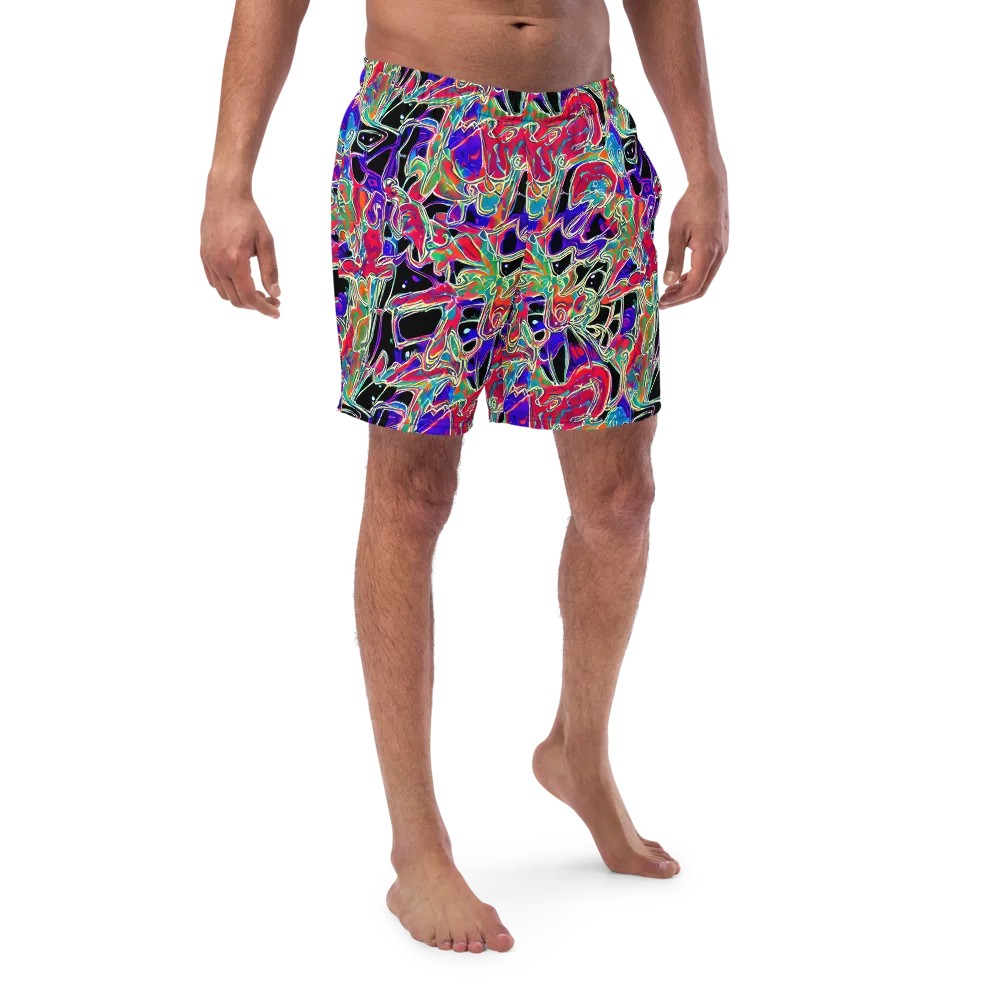 Inkfire Filigree on Swim Trunks — Front