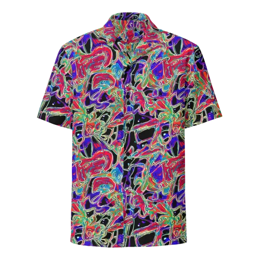 Inkfire Filigree on a Button Shirt