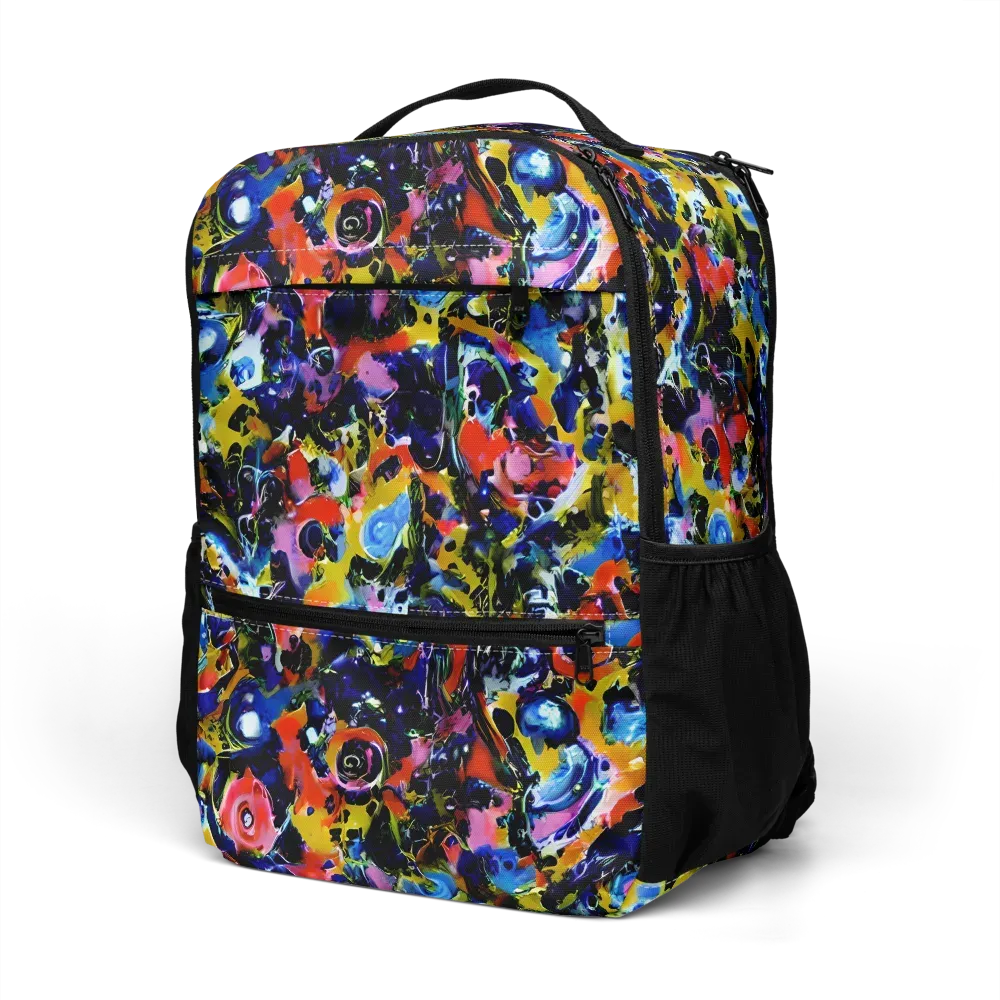 Vivid Disorder on Utility Backpack — Left Front