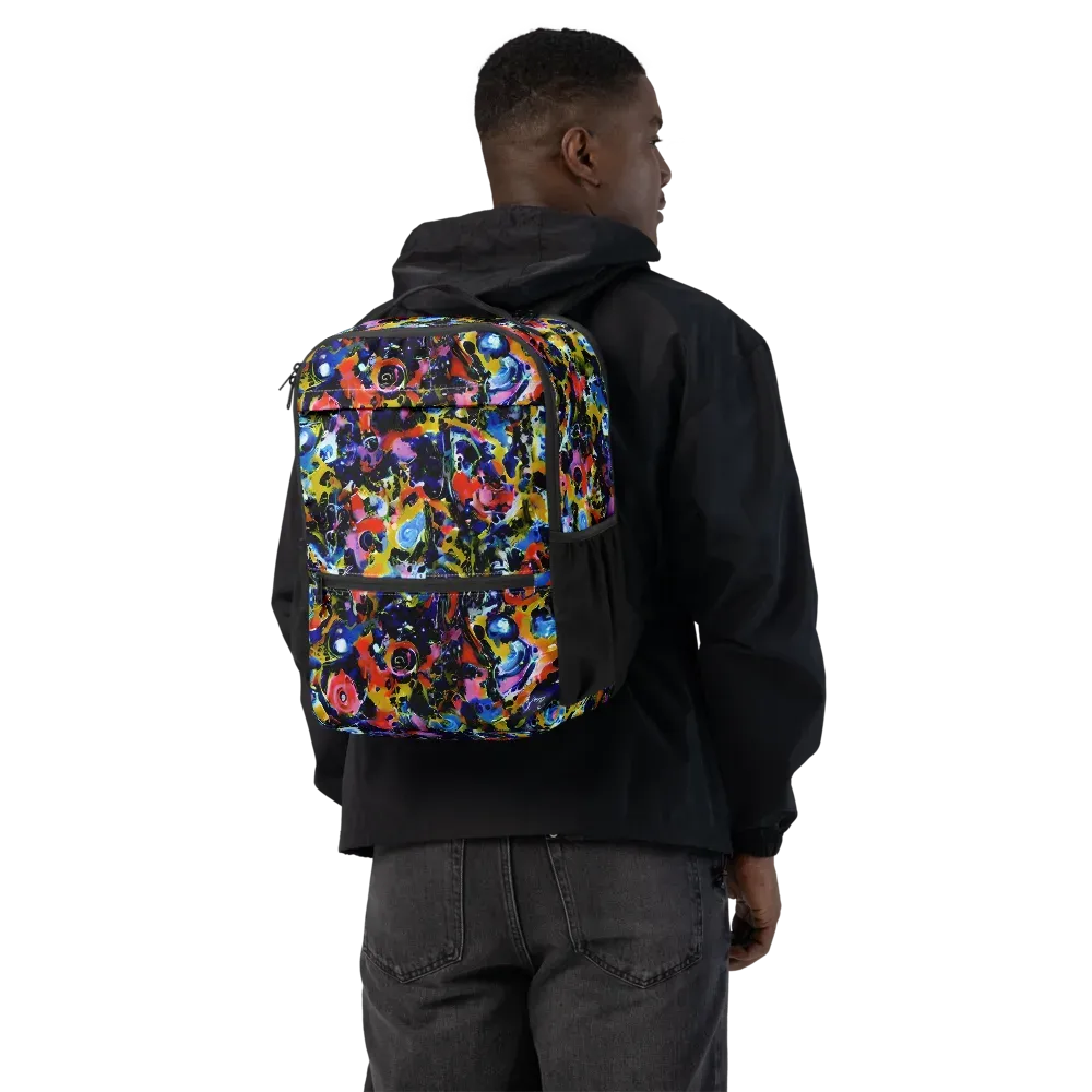 Vivid Disorder on Utility Backpack — Back