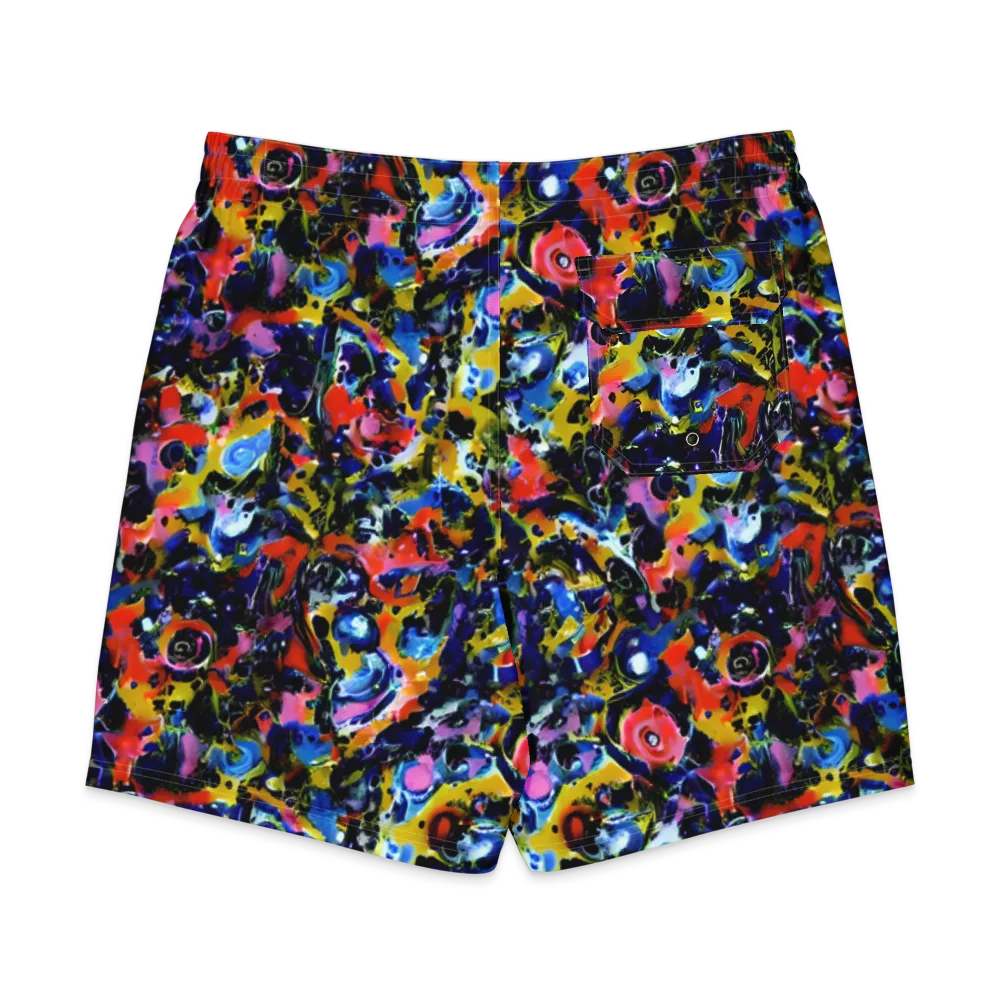 Vivid Disorder on Men's Board Shorts — Back