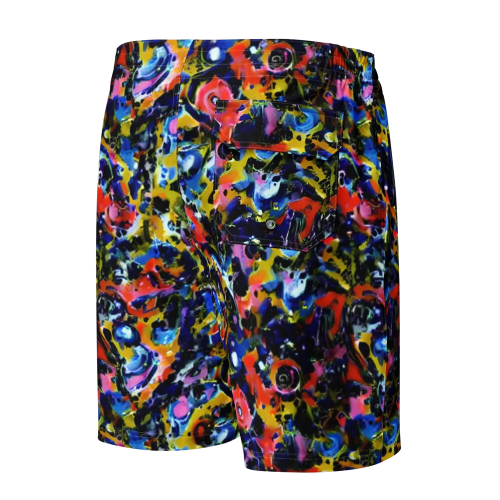 Vivid Disorder on Men's Board Shorts — Back