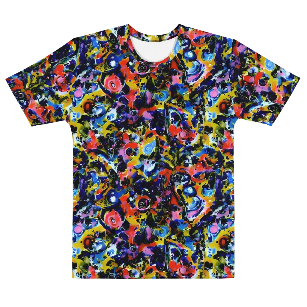 Vivid Disorder on Men's Cotton Crew Neck T-Shirt — Front