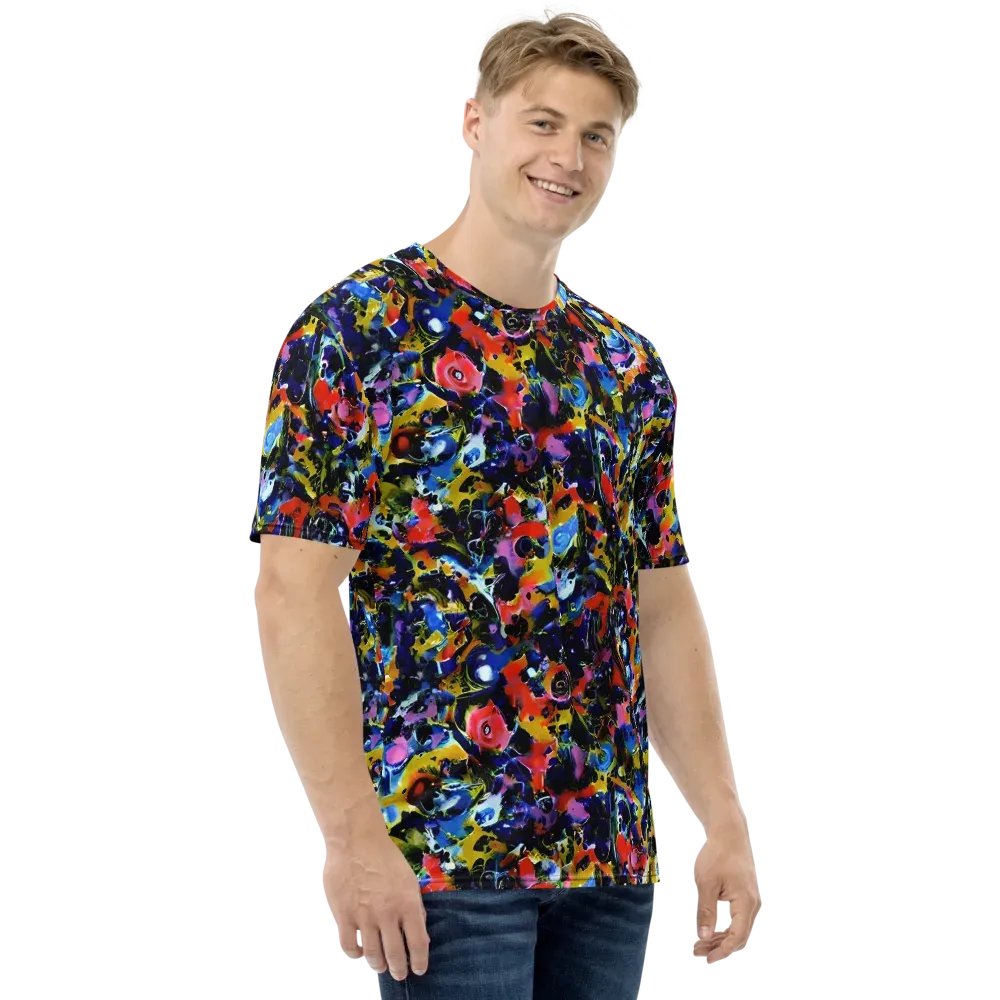 Vivid Disorder on Men's Crew Neck T-Shirt — Right