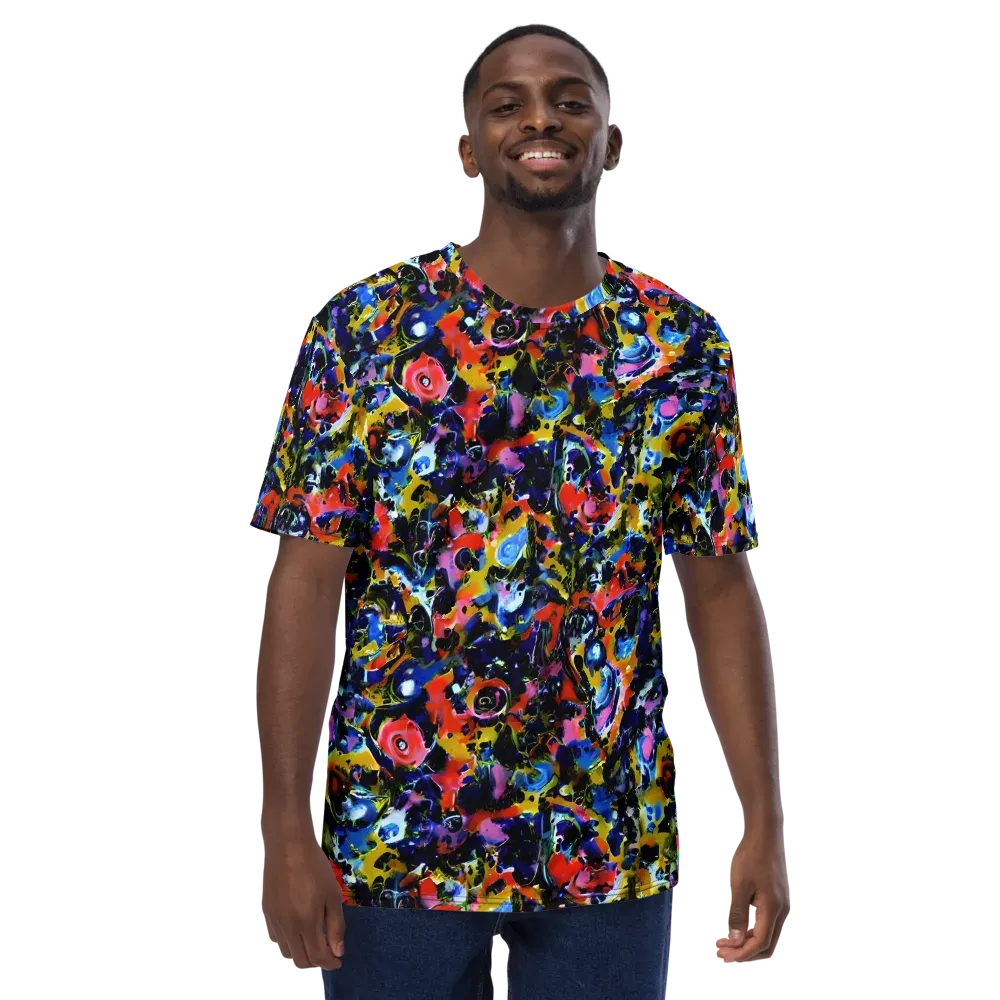 Vivid Disorder on Men's Crew Neck T-Shirt — Front