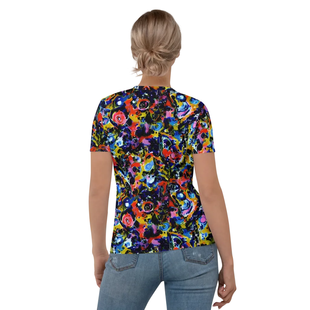 Vivid Disorder on Women's Crew Neck T-Shirt — Back