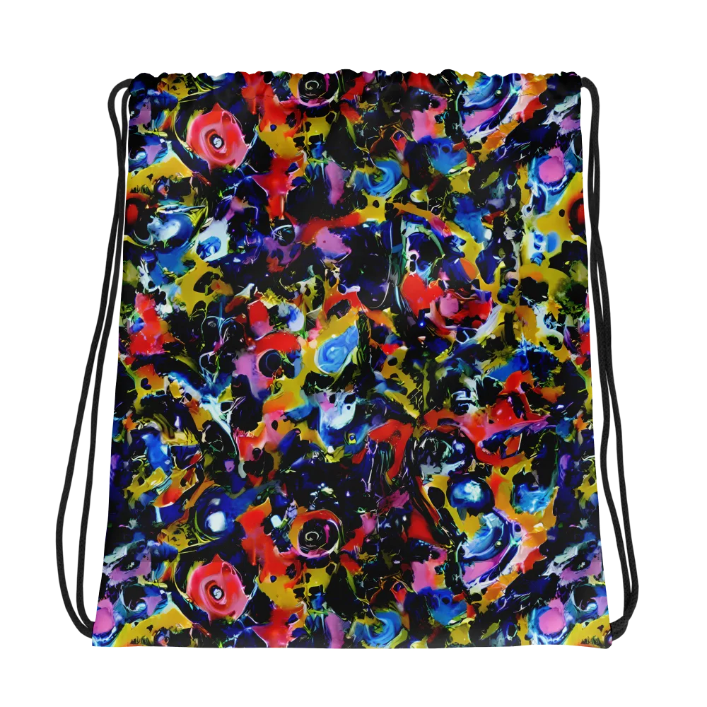 Vivid Disorder on Drawstring Bag — Photo