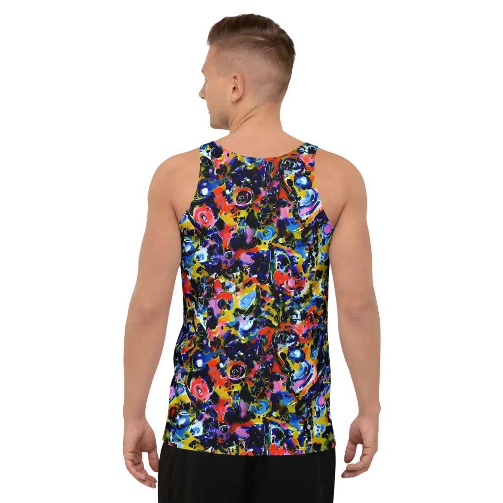 Vivid Disorder on Men's Tank Top — Back