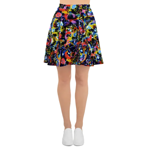 Vivid Disorder on a Skater Skirt