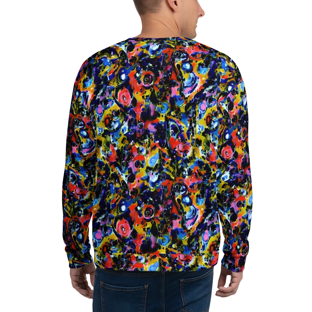 Vivid Disorder on Sweatshirt — Back