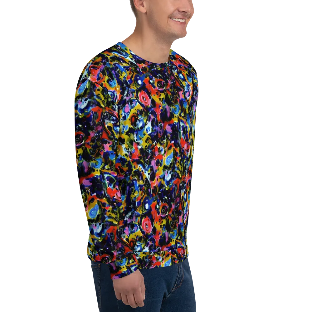 Vivid Disorder on Sweatshirt — Right Front