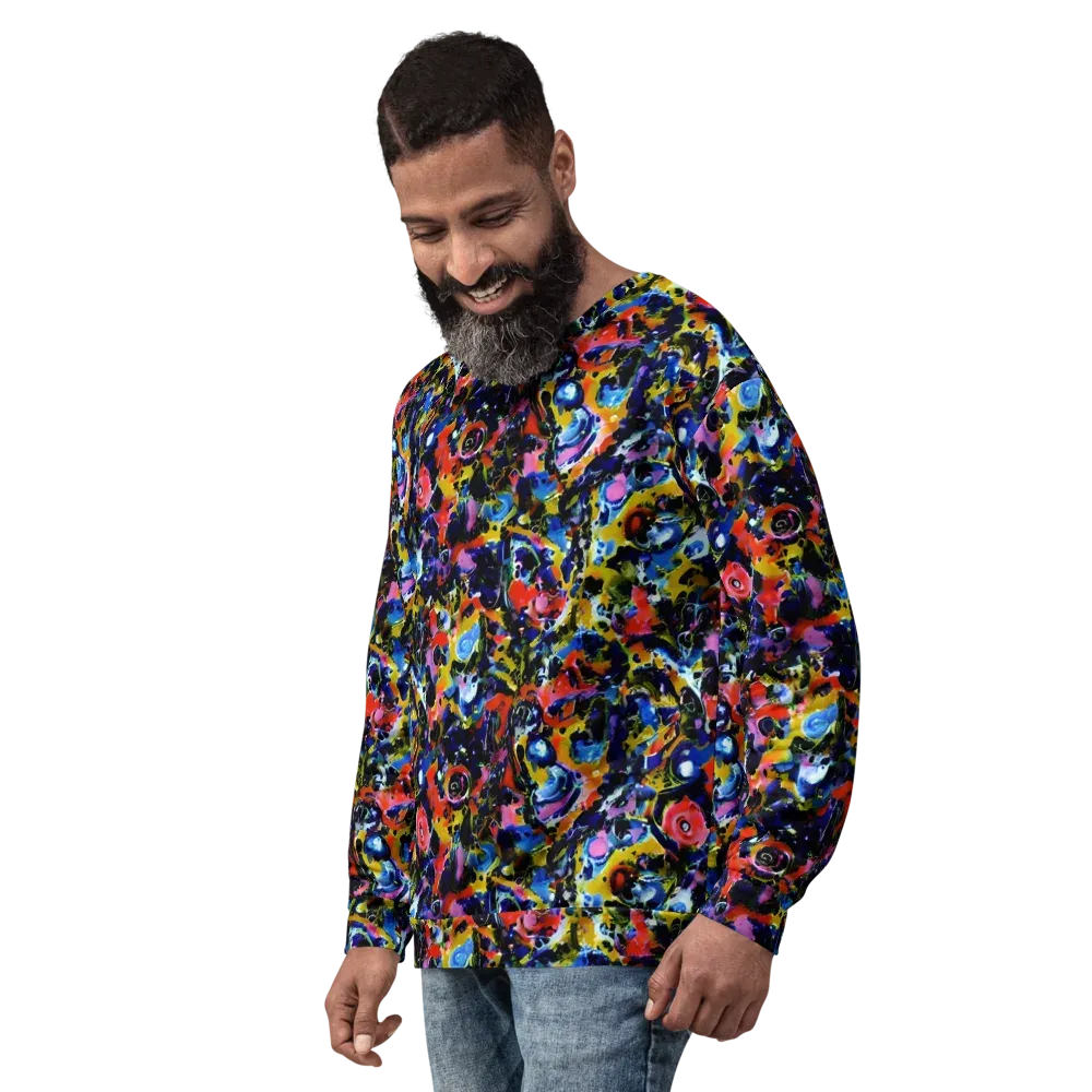 Vivid Disorder on Sweatshirt — Left Front