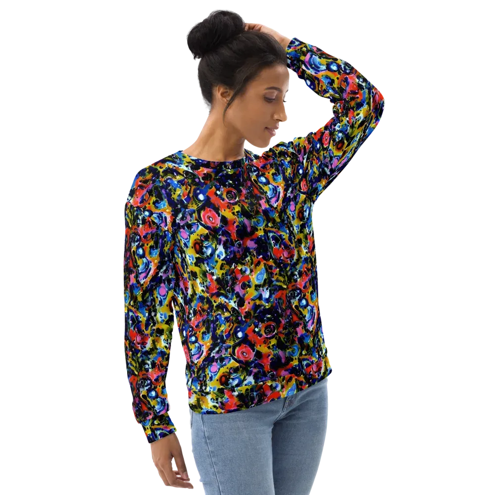 Vivid Disorder on Sweatshirt — Right Front