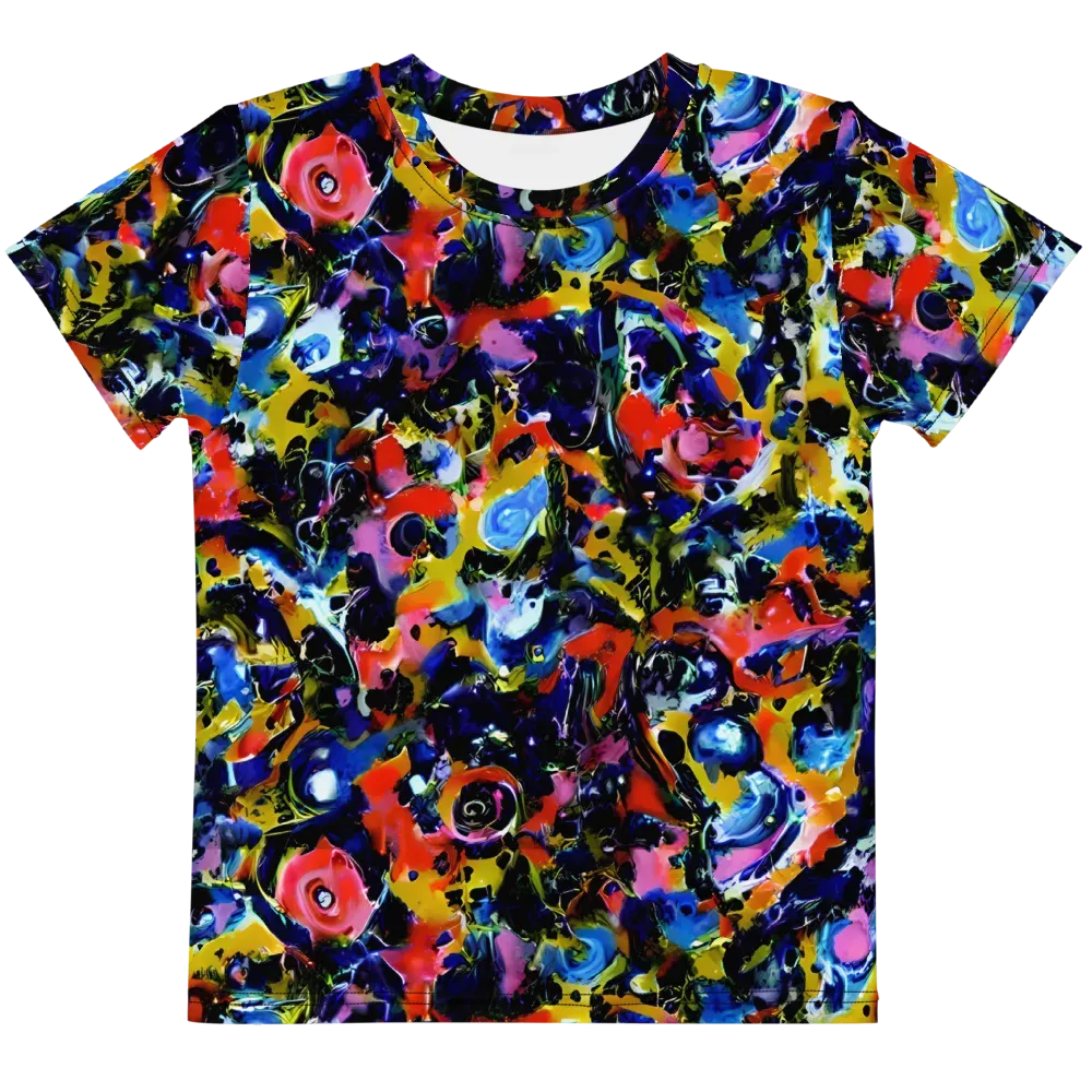 Vivid Disorder on Kids Crew Neck T-Shirt — Front