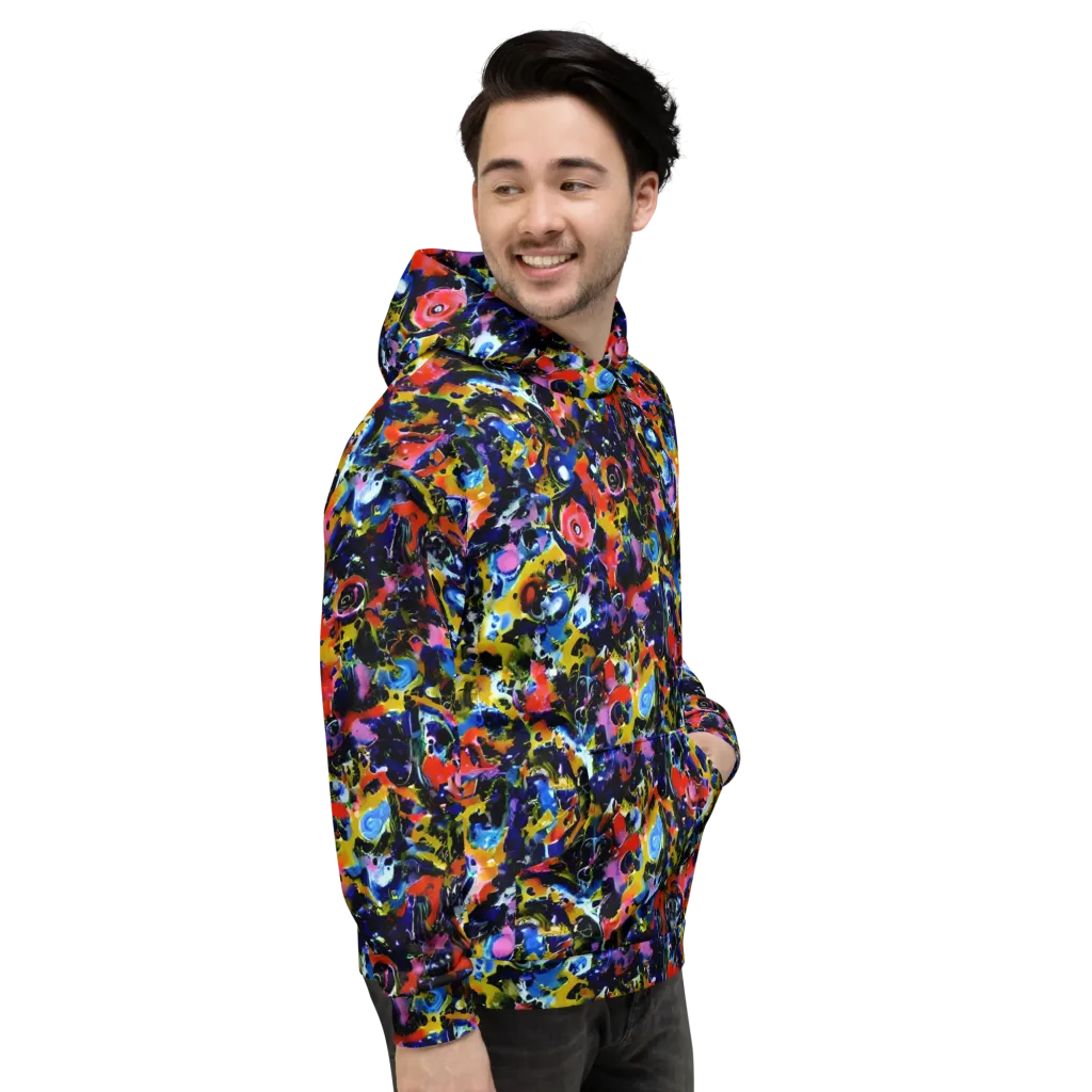 Vivid Disorder on Hoodie — Right