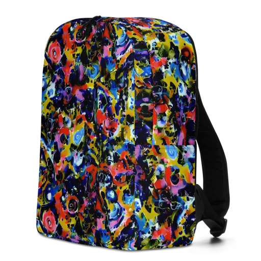 Vivid Disorder on a Minimalist Backpack
