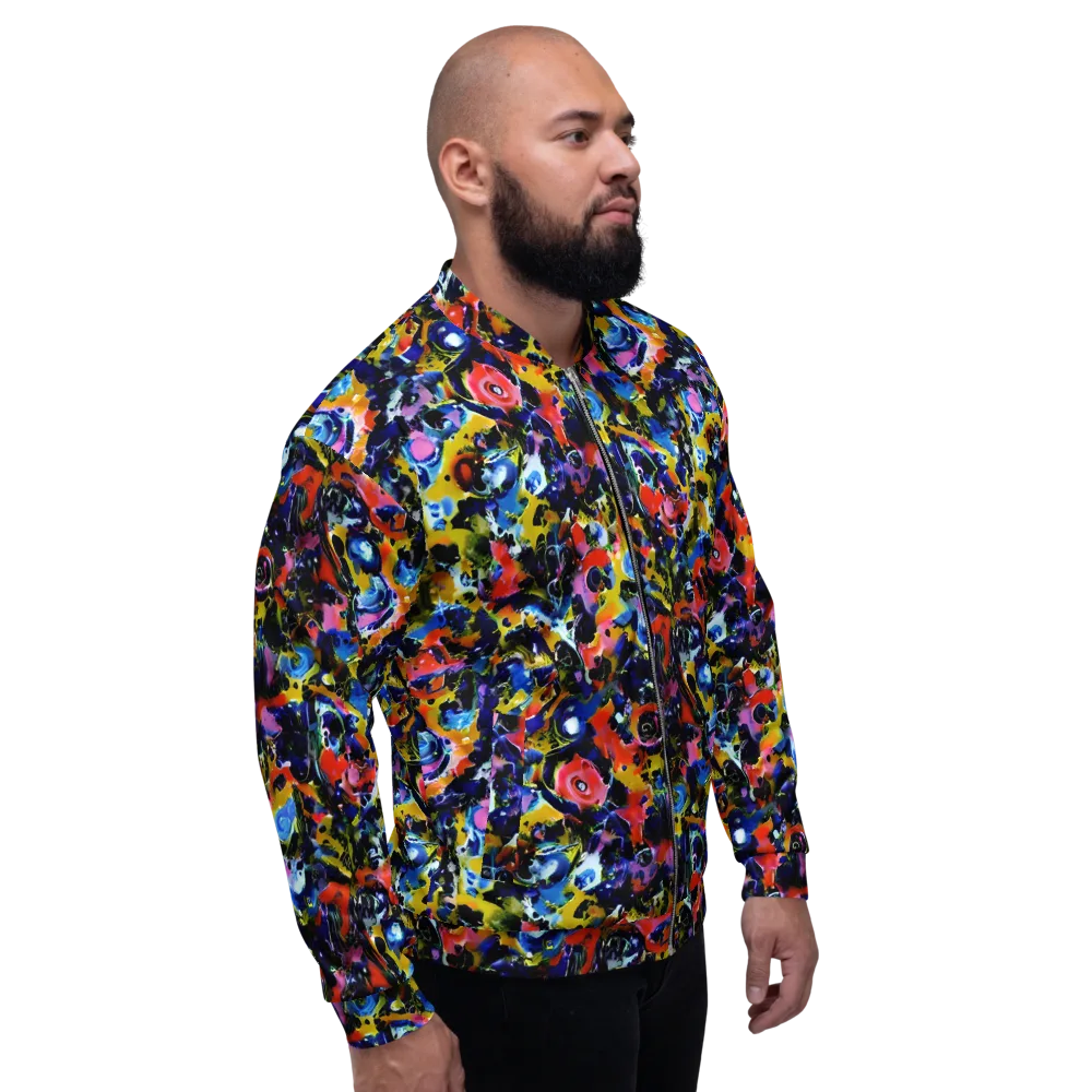 Vivid Disorder on Bomber Jacket — Right