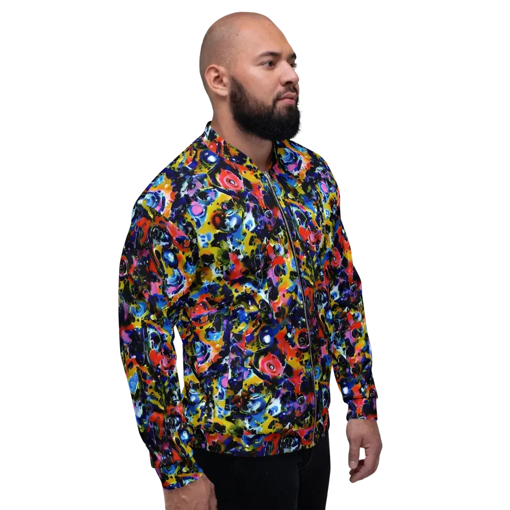 Vivid Disorder on Bomber Jacket — Right