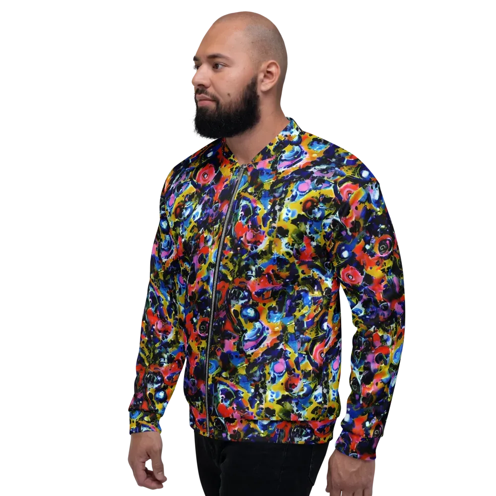 Vivid Disorder on Bomber Jacket — Left