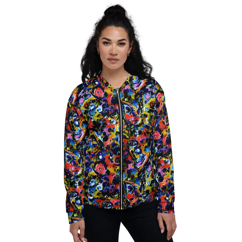 Vivid Disorder on Bomber Jacket — Front