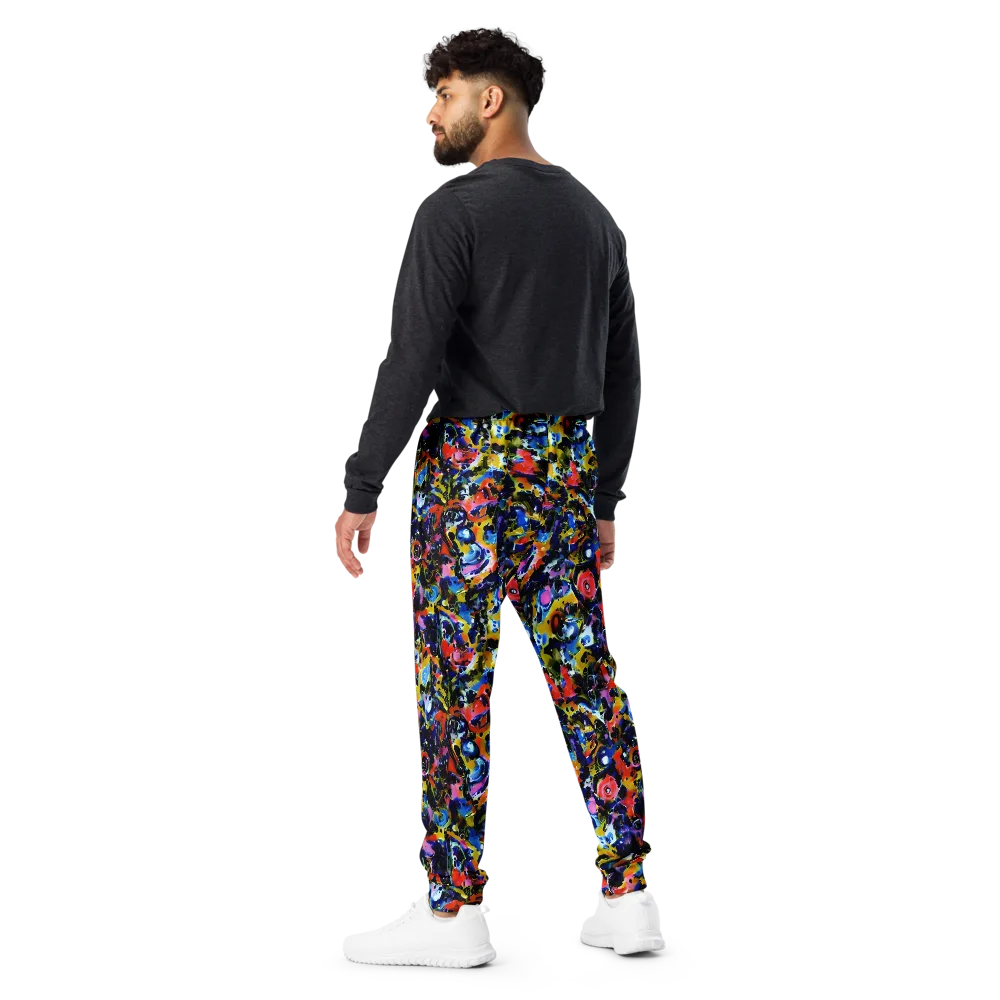 Vivid Disorder on Men's Joggers — Back