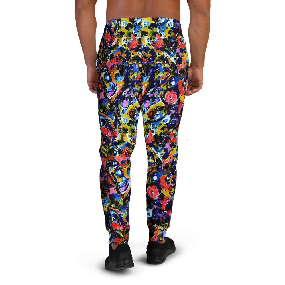 Vivid Disorder on Men's Joggers — Back