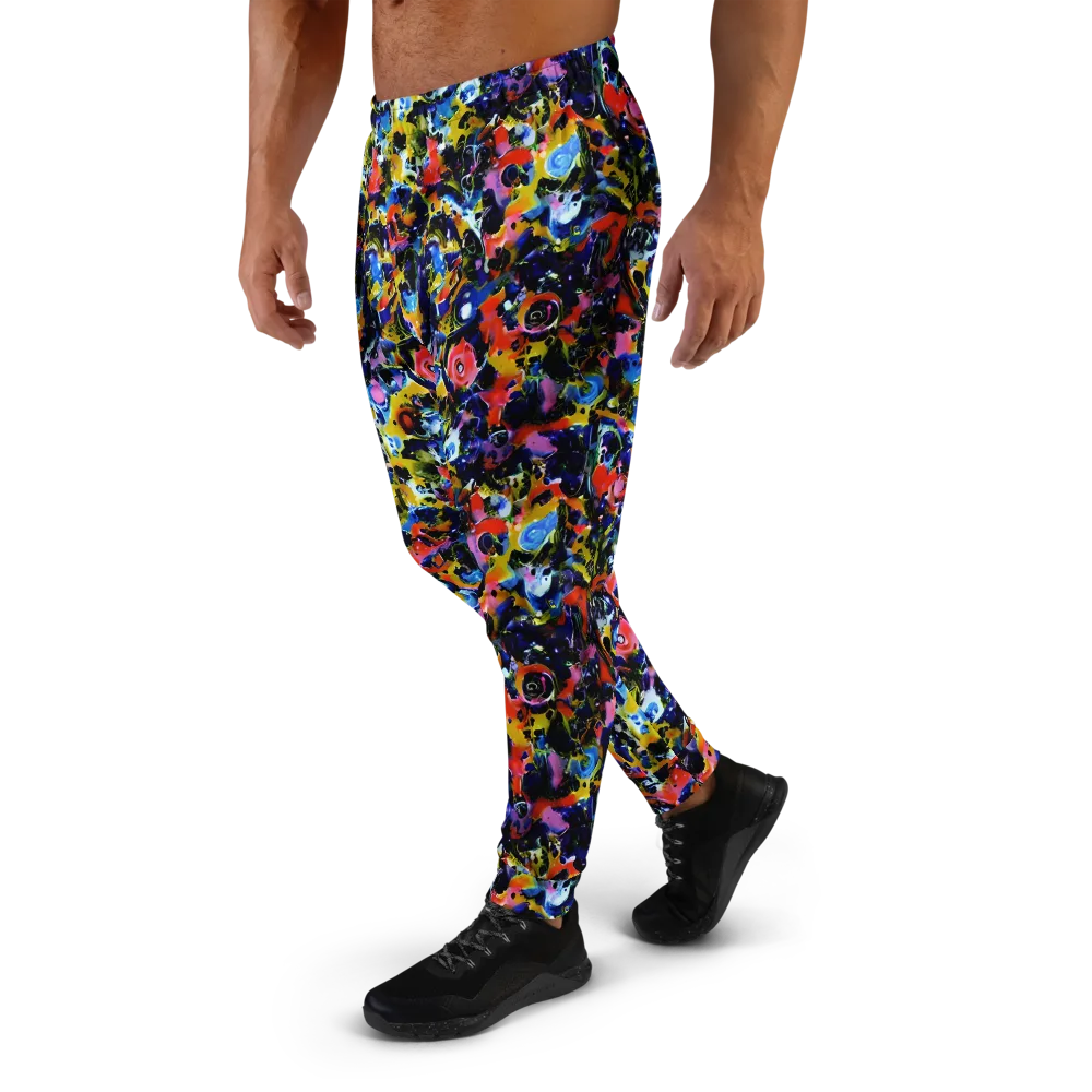 Vivid Disorder on Men's Joggers — Left