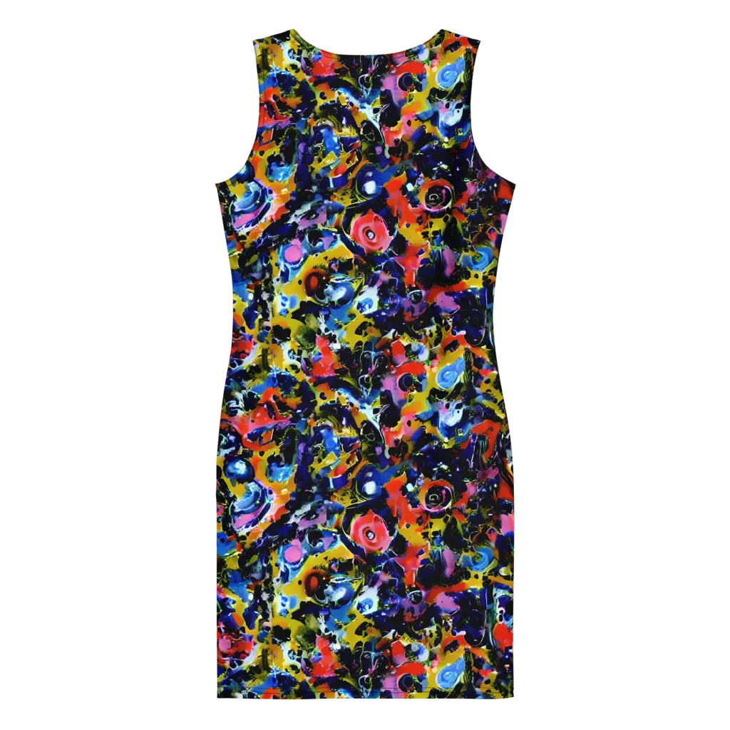 Vivid Disorder on Bodycon Dress — Back