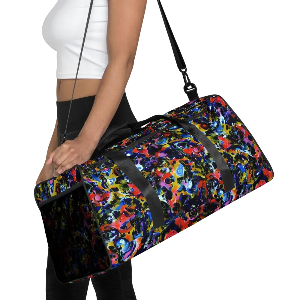 Vivid Disorder on Duffle Bag — Front
