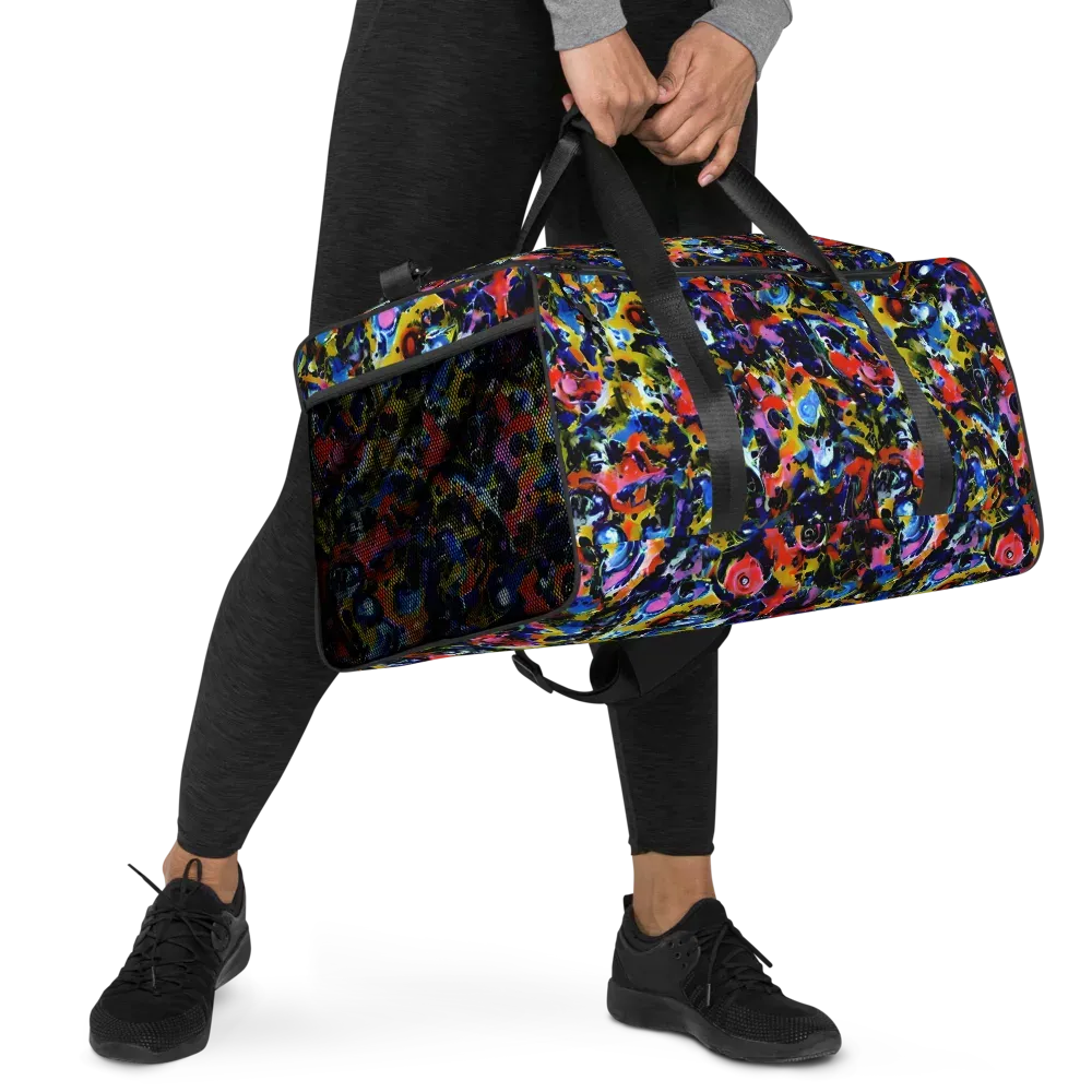 Vivid Disorder on Duffle Bag — Right Front