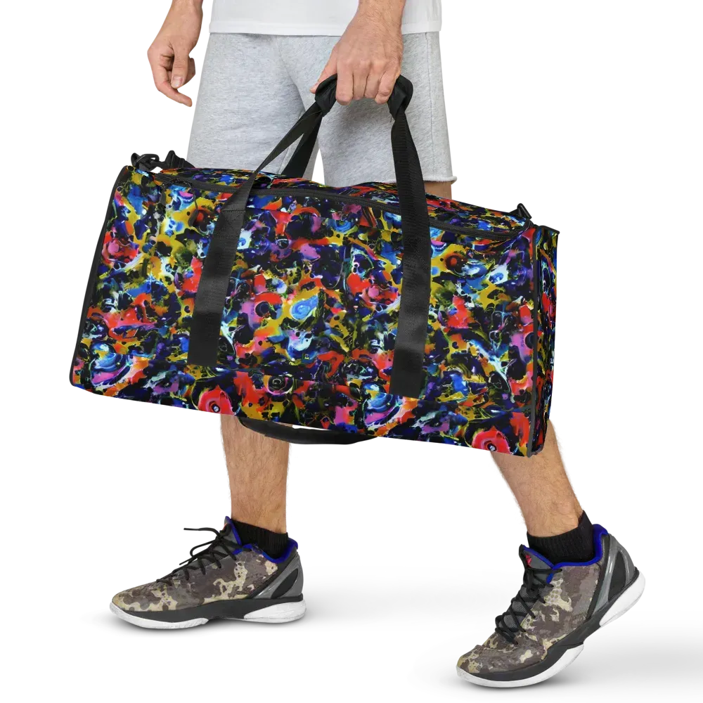 Vivid Disorder on Duffle Bag — Front