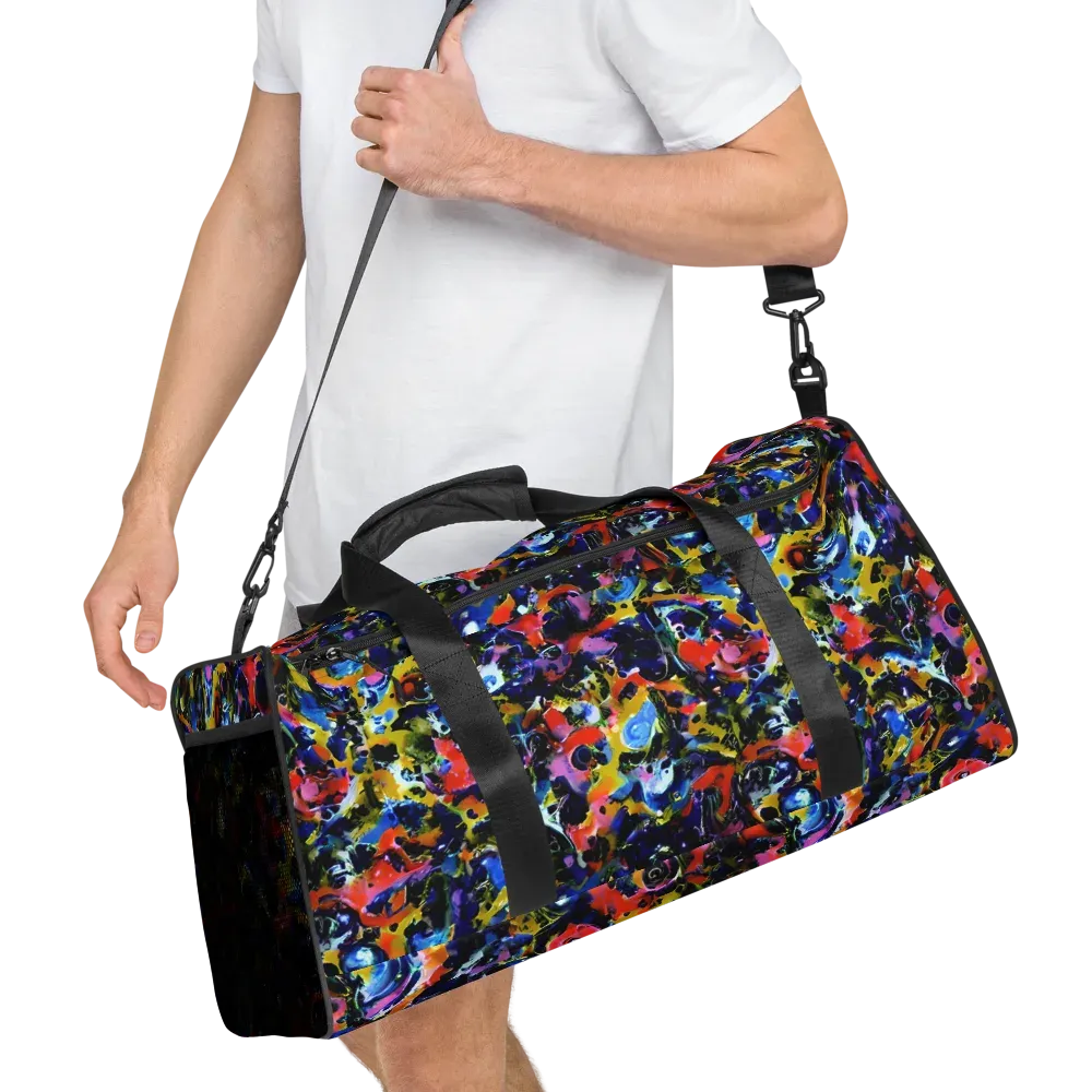 Vivid Disorder on Duffle Bag — Right Front