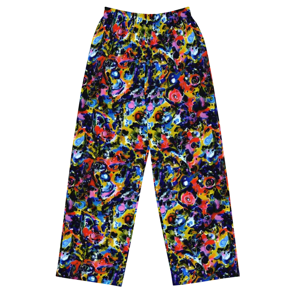 Vivid Disorder on Wide-Leg Pants — Front