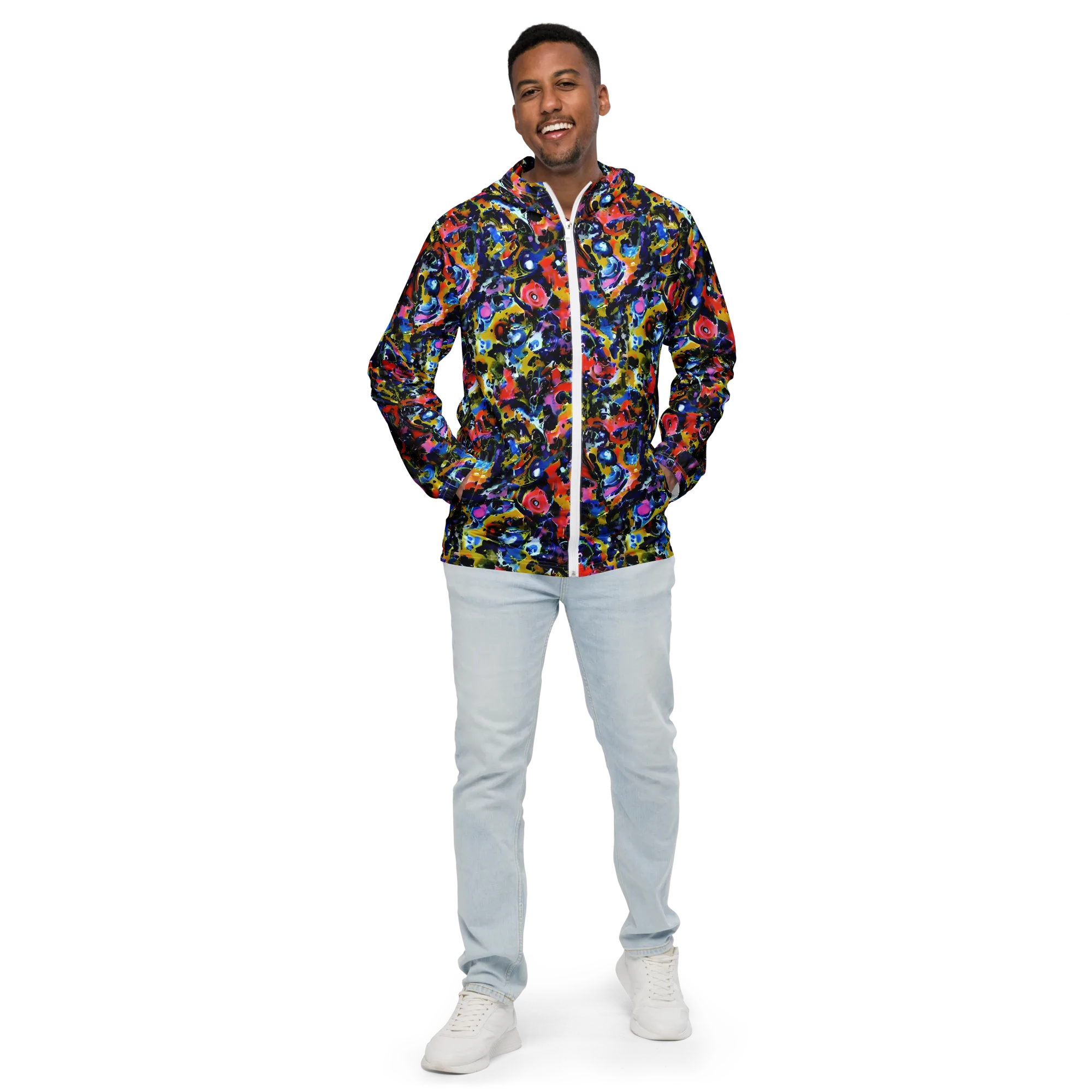 Vivid Disorder on Men's Windbreaker — Front