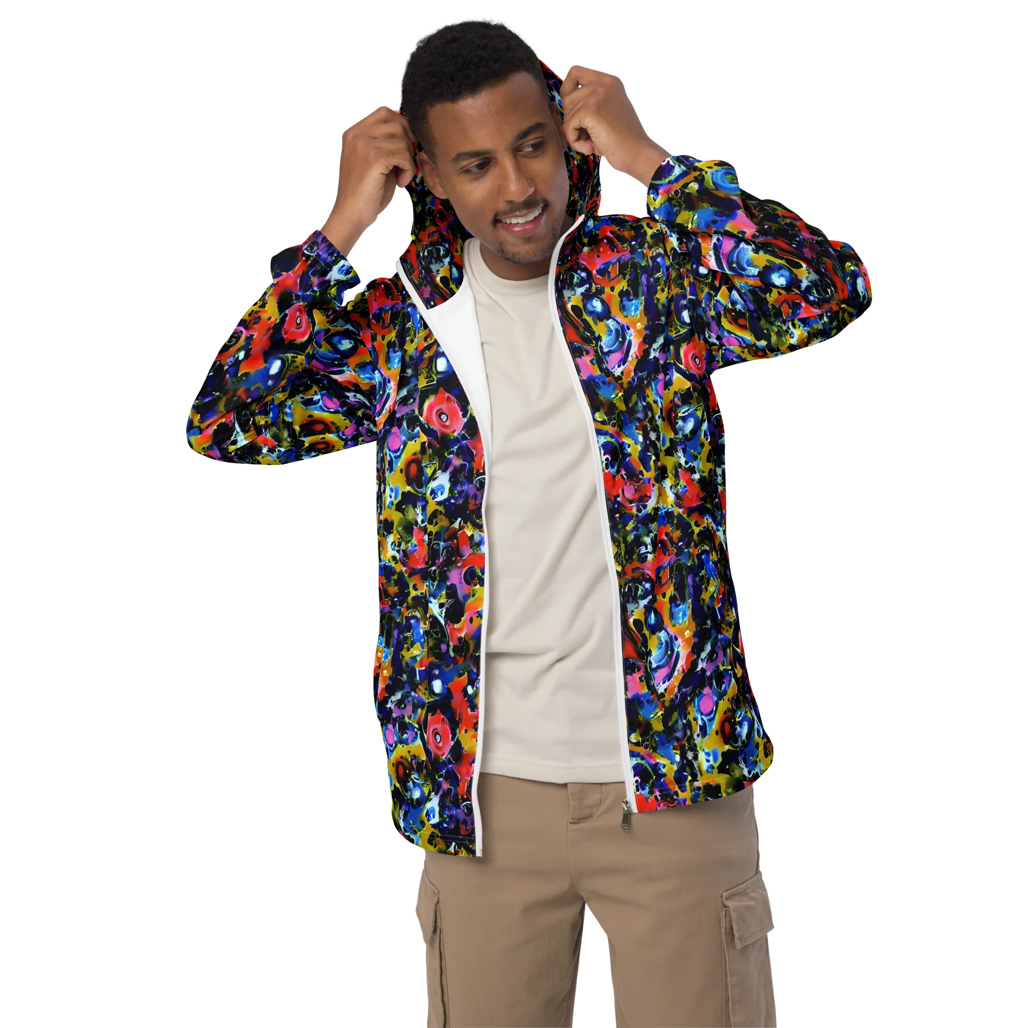 Vivid Disorder on Men's Windbreaker — Front