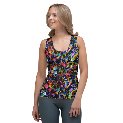 Vivid Disorder on a Women's Tank Top